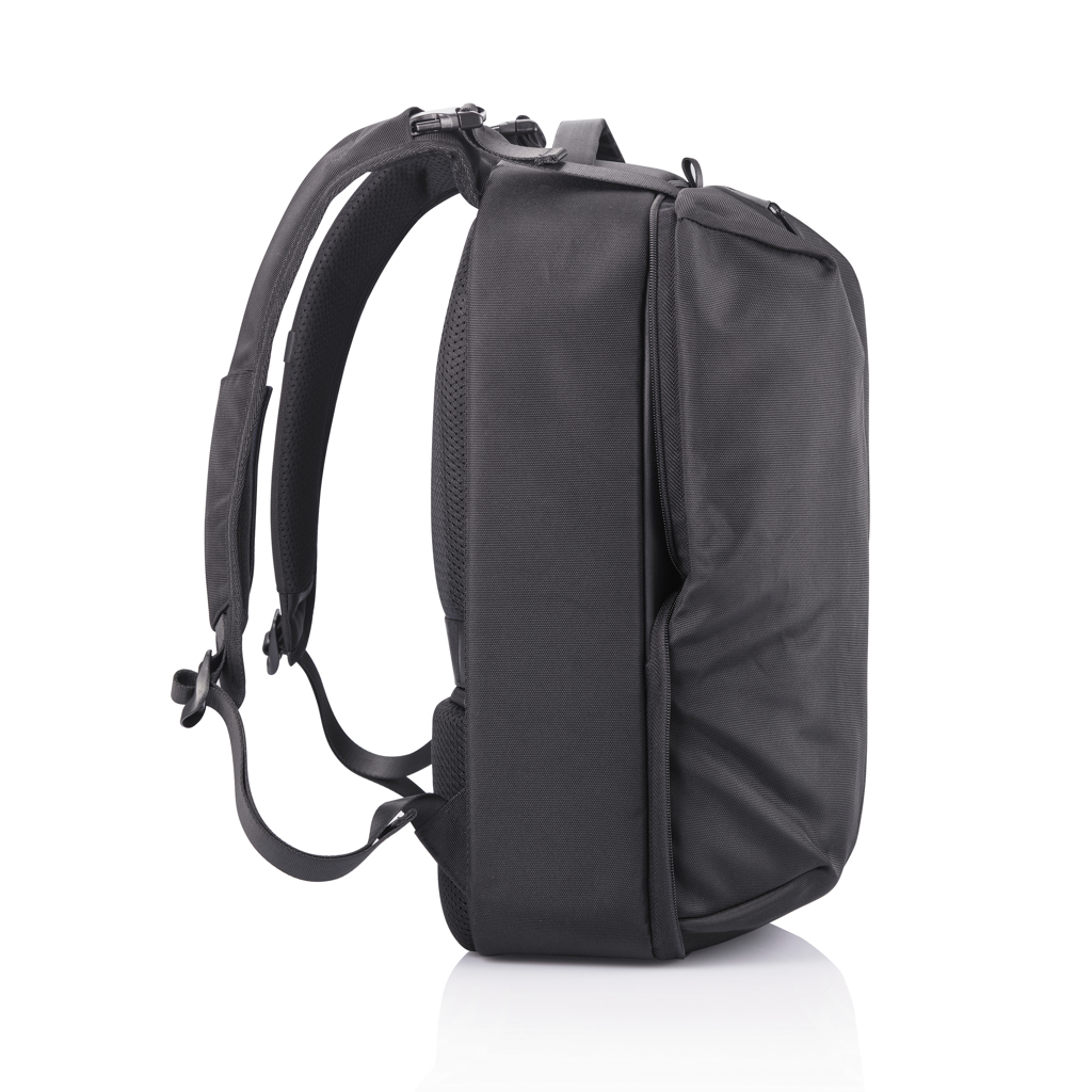 Rucksack, Rucksack Rücken, Schwarz, Praktische Tasche, Laptop-Fach, Rucksack, Schulterriemen, Seitentasche, Rucksack aus Nylon, schwarz, Rucksack, Schultergurt, Schultertasche, Reisetasche, Hauptfach