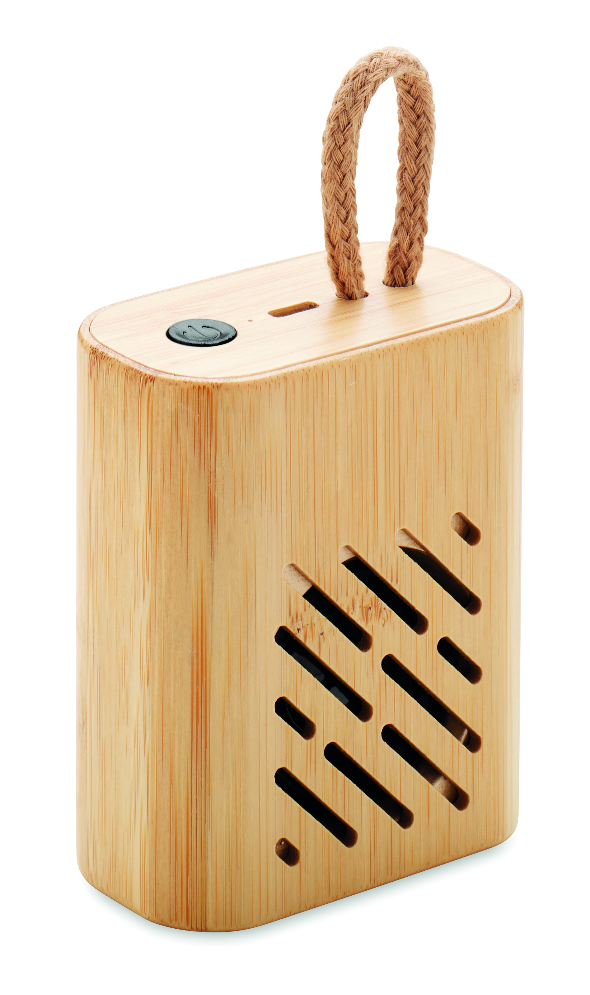 Holzradio, Tragbare Lautsprecher, Bambus, LED-Lautsprecher, Wandern/Outdoor