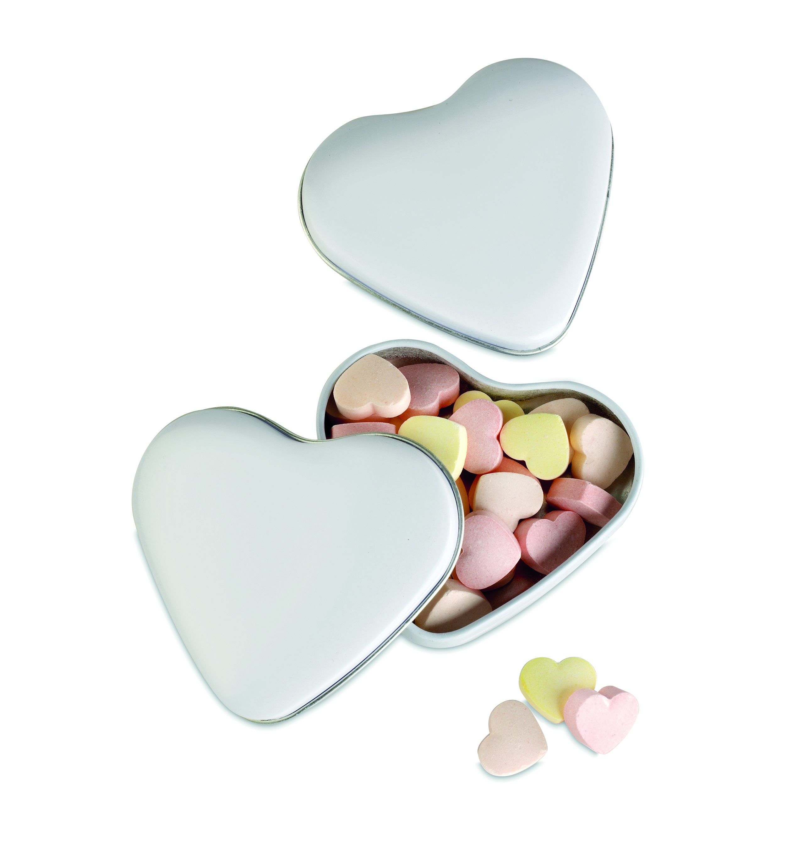 Herzdose, Herzform, Schmuckdose, Herzschachtel, Bonbons
