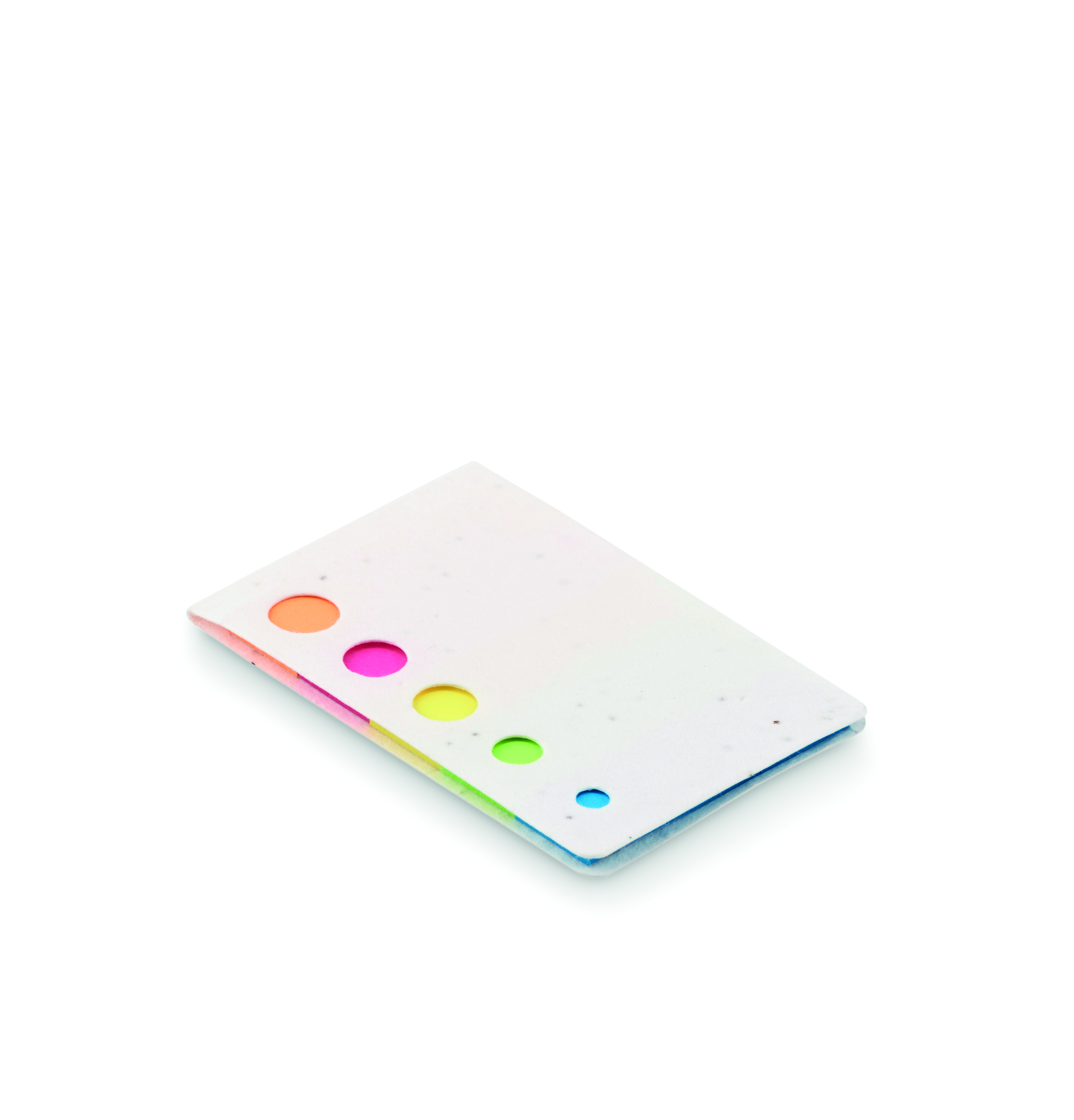 farbige Punkte, Notizkarte, bunte Farben, Kartenstütze, Skizzenblock